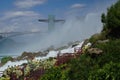 Niagara Falls, NY: The Cave of the Winds Royalty Free Stock Photo