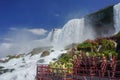 Niagara Falls, NY: The Cave of the Winds Royalty Free Stock Photo