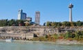 Skylon Tower, and Maid of the Mist boat tour Royalty Free Stock Photo