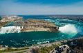 Niagara falls ontario canada horse shoe falls Royalty Free Stock Photo