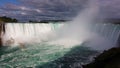 Niagara Falls - panorama of the Horseshoe Falls Royalty Free Stock Photo