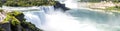 Niagara Falls, panorama, long exposure, silk water - New York