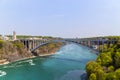 Niagara Falls Rainbow Bridge Royalty Free Stock Photo