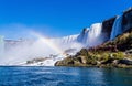 Niagara Falls with Rainbow Royalty Free Stock Photo