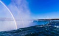 Niagara Falls with Rainbow Royalty Free Stock Photo