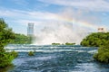 Niagara falls rainbow Royalty Free Stock Photo