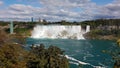 Niagara Falls - Rainbow in front of the American Falls Royalty Free Stock Photo