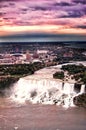 Niagara Falls Sunset Royalty Free Stock Photo