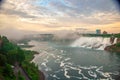 Niagara Falls Sunset Royalty Free Stock Photo
