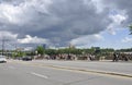 Niagara Falls, 24th June: Grand view Place of Niagara Falls from Ontario Province of Canada