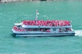 Niagara Falls tourism boat Royalty Free Stock Photo