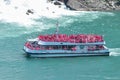 Niagara Falls tourism boat Royalty Free Stock Photo