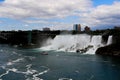 Niagara Falls view from Canada Royalty Free Stock Photo