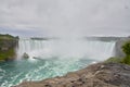 Niagara Falls in Canada border