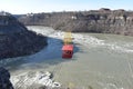 Cable car at Niagara Falls Whirlpool Royalty Free Stock Photo