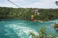 Niagara Falls Whirlpool Rapids Aero Trolley Car over whirlpool of Niagara River, Niagara Falls, Ontario, Canada Royalty Free Stock Photo