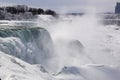 Niagara Falls in winter Royalty Free Stock Photo