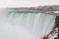 Niagara Falls in the winter Royalty Free Stock Photo