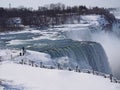 Niagara falls in winter Royalty Free Stock Photo