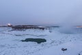 Niagara Falls in the winter Royalty Free Stock Photo