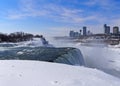 Niagara Falls in winter Royalty Free Stock Photo