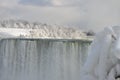 Niagara frozen winter falls 3 Royalty Free Stock Photo