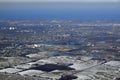 Niagara Peninsula aerial Royalty Free Stock Photo