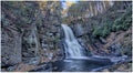 Bushkill Falls `Niagara of Pennsylvania` 2 Royalty Free Stock Photo