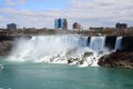 The Niagara River and falls Royalty Free Stock Photo