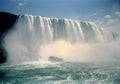 Niagara River Falls Seen From the Tour Boat Royalty Free Stock Photo