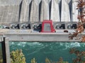 Niagara river Power plant station. Ontario. Canada.