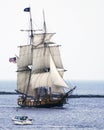 Niagara Tallship Sails open Royalty Free Stock Photo