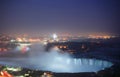 Niagra falls at night Royalty Free Stock Photo