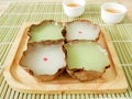 Nian gao or Chinese New Year`s cake rice cake