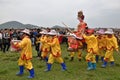 GAOZHOU, CHINA Ã¢â¬â CIRCA MARCH 2019: Nian Li a unique traditional festival holds in the west of Guangdong Province, China.