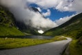 Nibbedalen valey near Geirangerfjord in Norway