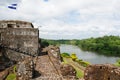 Nicaragua, Fortified castle in El Castillo Royalty Free Stock Photo