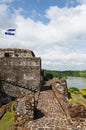 Nicaragua, Fortified castle in El Castillo Royalty Free Stock Photo