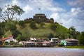 Nicaragua, Fortified castle in El Castillo Royalty Free Stock Photo