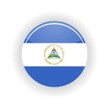 Nicaragua icon circle