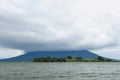 Nicaragua, landscapes on an Ometepe island Royalty Free Stock Photo