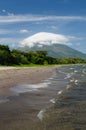 Nicaragua, landscapes on an Ometepe island Royalty Free Stock Photo