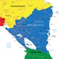 Nicaragua map