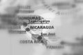 Nicaragua, officieel de Republiek Nicaragua Royalty Free Stock Photo
