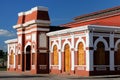 Nicaragua, View on the old train station in Granada Royalty Free Stock Photo