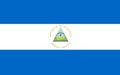Nicaraguan flag simple illustration for independent day or election