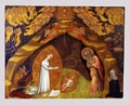 Niccolo di Tommaso St Bridget and the Vision of the Nativity Royalty Free Stock Photo