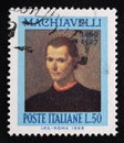 Niccolo Machiavelli on an Italian stamp