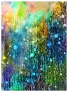 nice abstract art deep colorful space