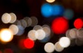 Nice abstract colorful bokeh light